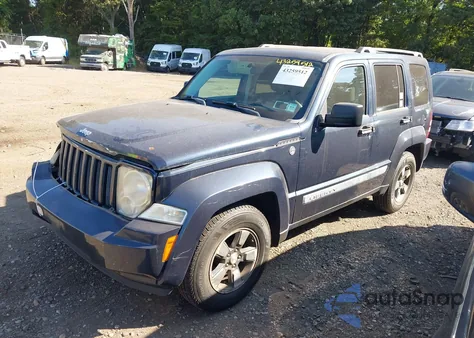 2008 Jeep Liberty Sport из США, поврежденный, VIN 1J8GN28K88W109048
